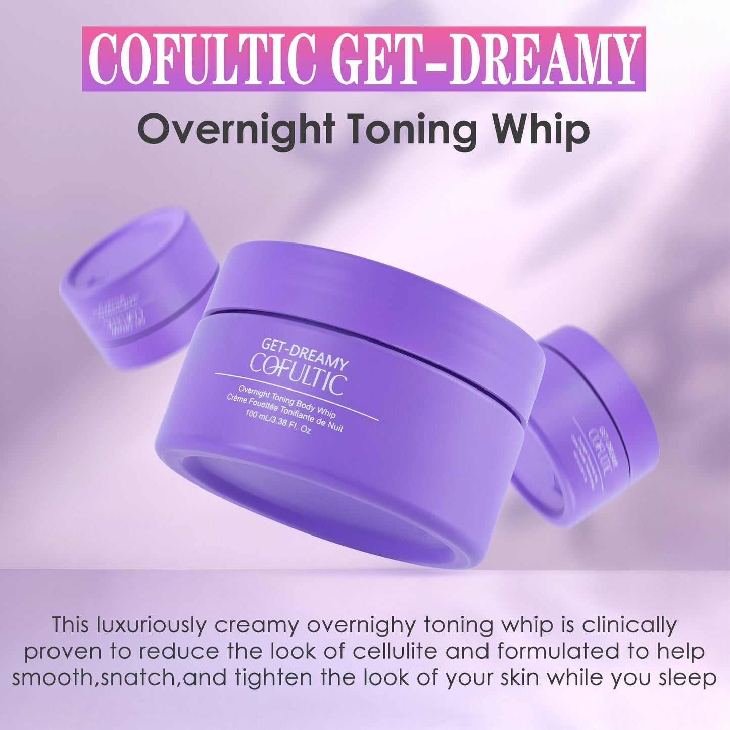 Overnight Body Toning Cream - Firming & Tightening Moisturizer