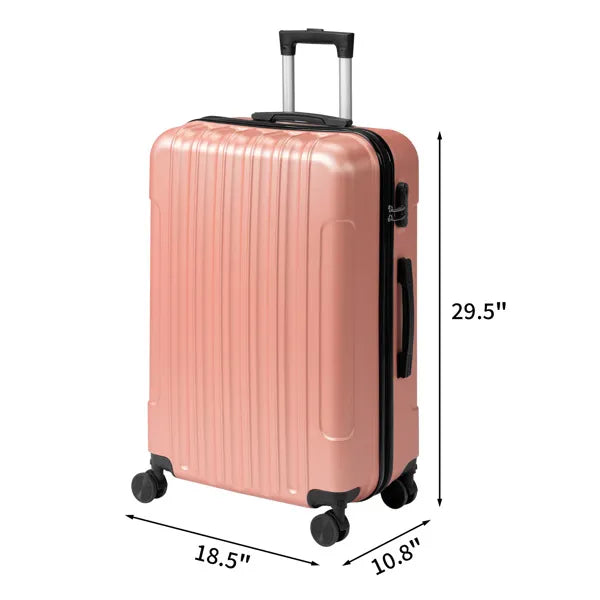 Three-in-one Textured Matte Finish, Non-TSA Lock, 28-inch Detachable