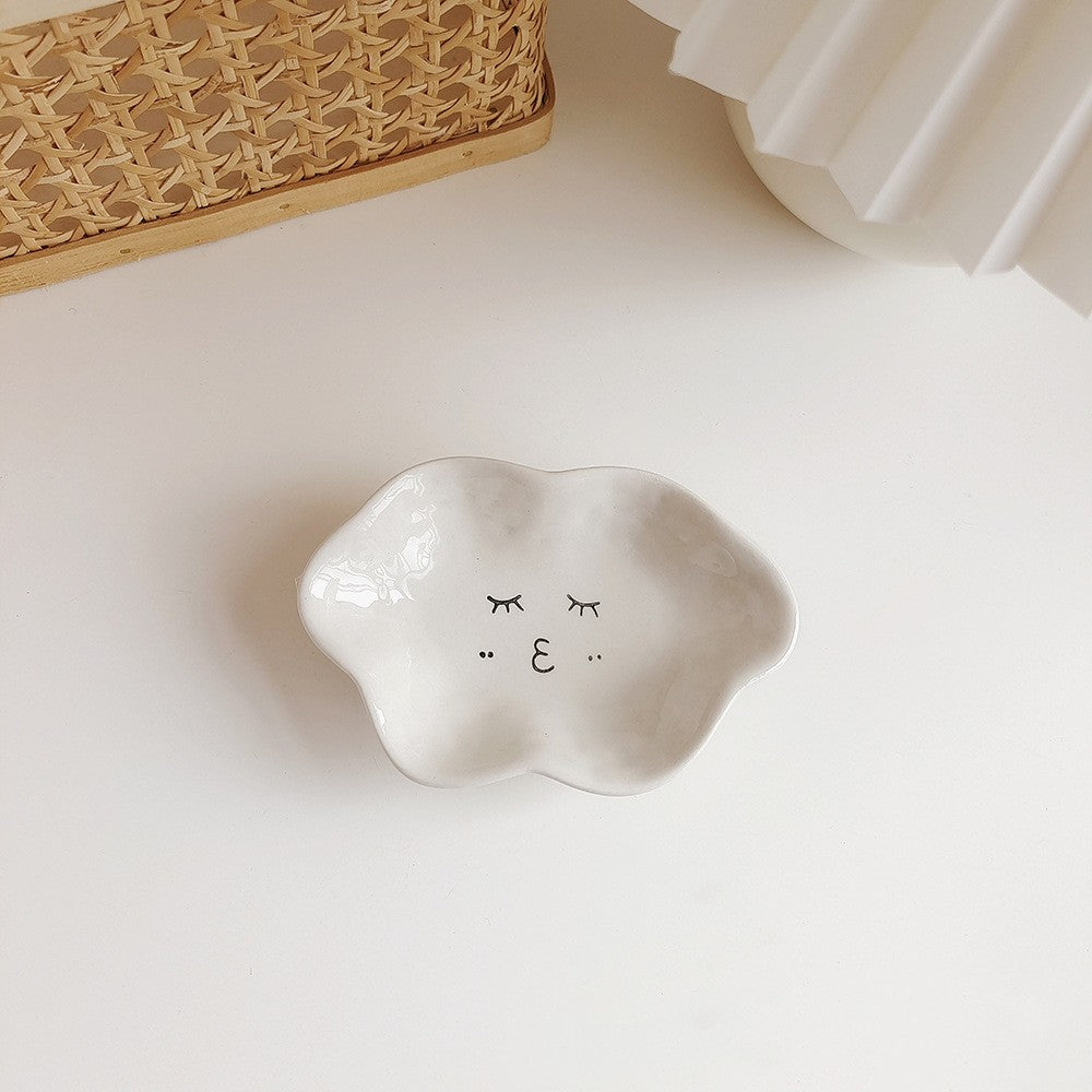Mini Ceramic Dish Set - Japanese Style Assorted Patterns for Kitchen & Dining