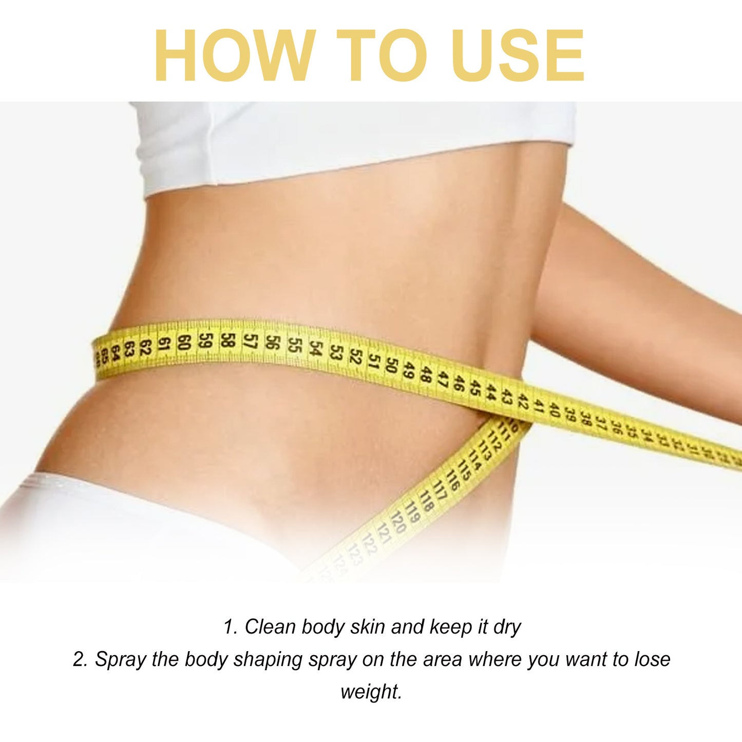 Lymphatic Body Sculpting Spray - Toning & Firming Mist for Abdomen and Arms