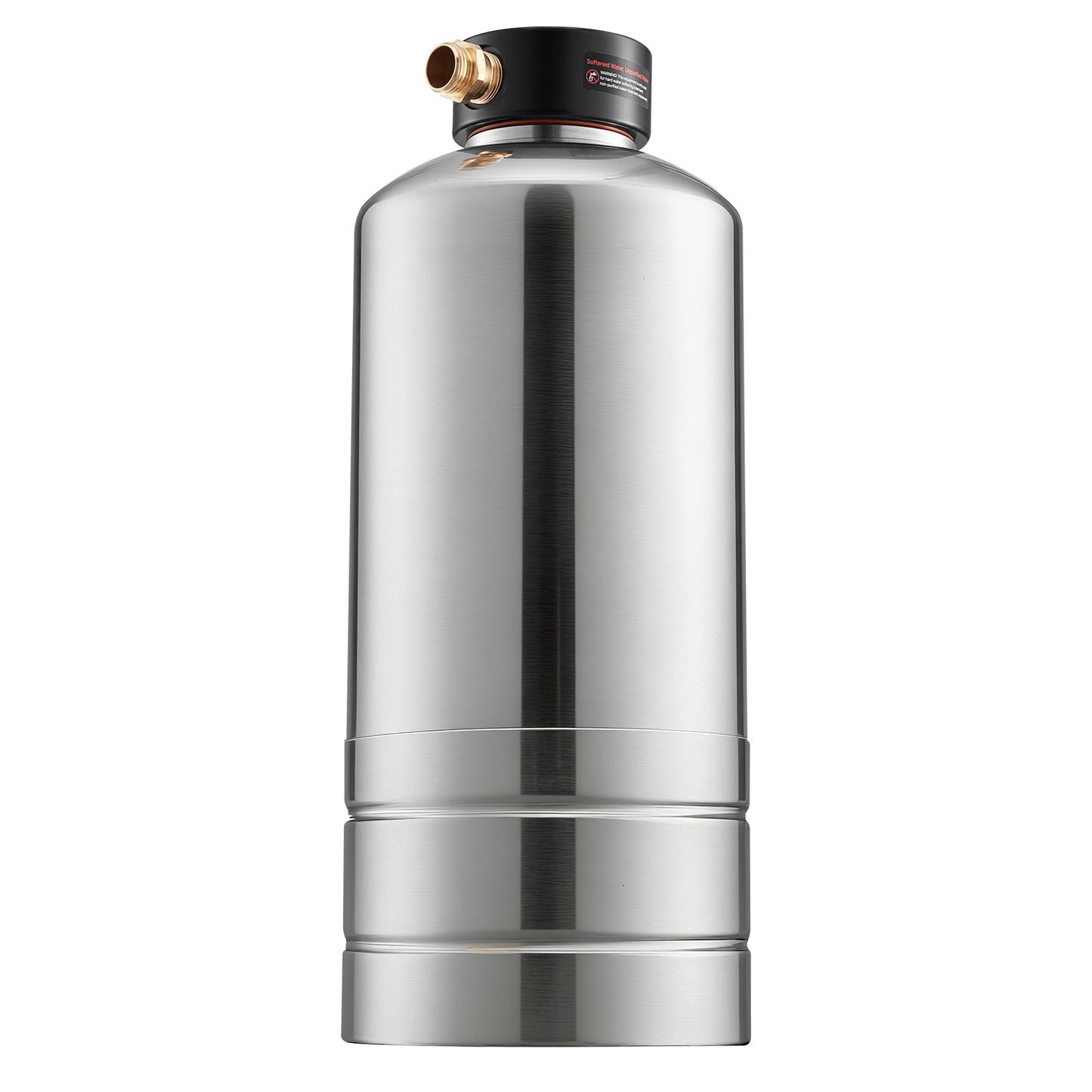 Portable RV Water Softener 16,000 Grain Food-Grade Resin Stainless Steel