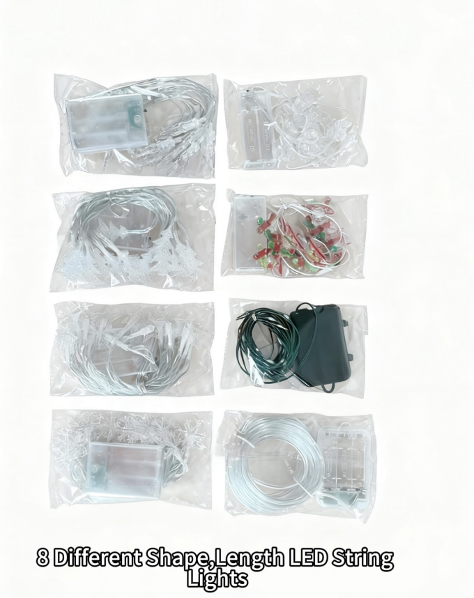 Battery Operated Christmas LED String Lights - 16.4FT 50LED