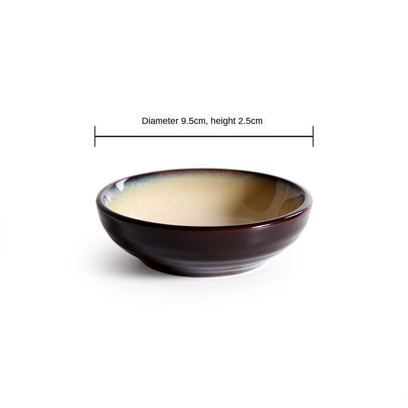 Hand-Painted Ceramic Bowls and Plates - Creative Under-glaze Dinnerware Set