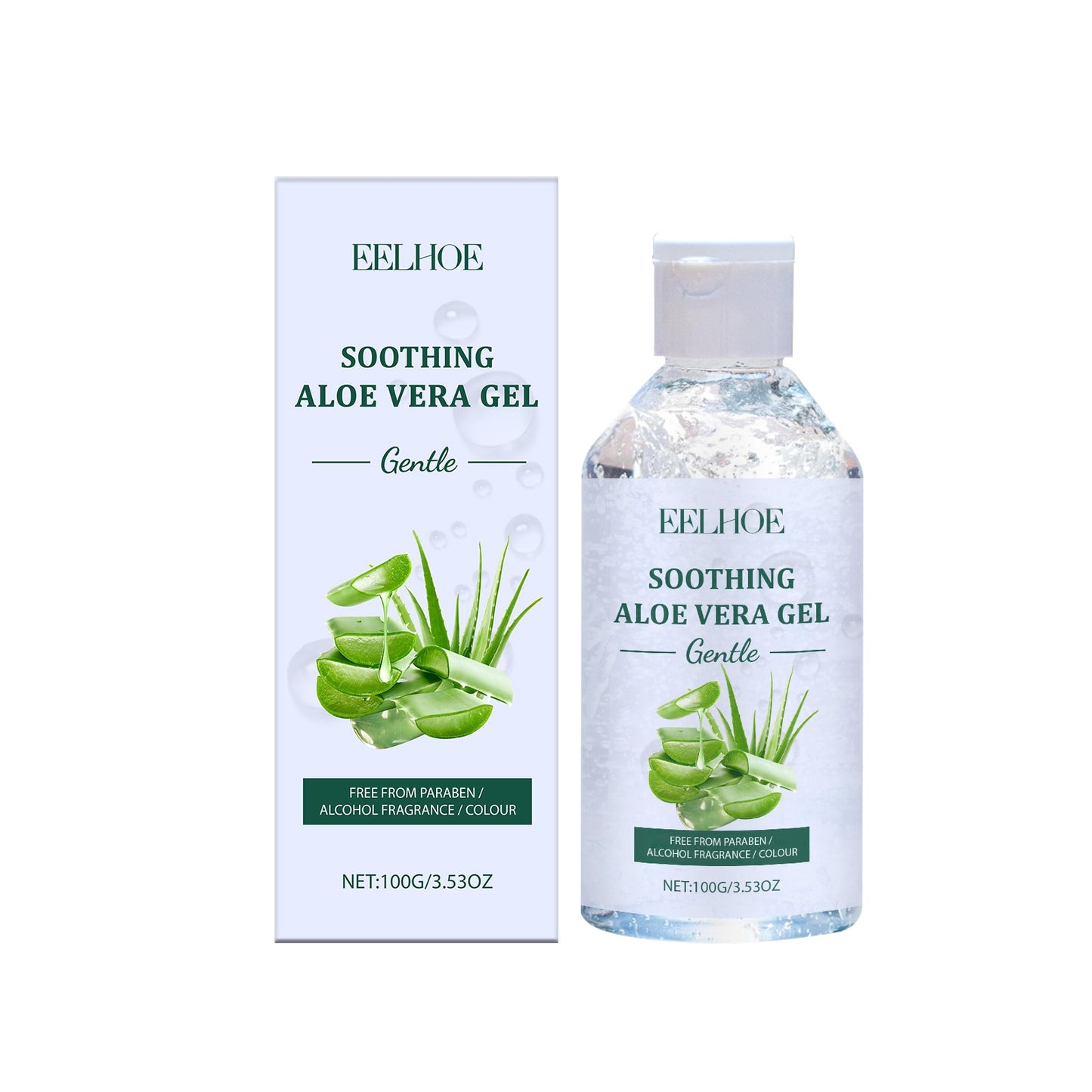 Aloe Vera Gel 100g for Skin & Body Care - Hydrating Natural Aloe Gel