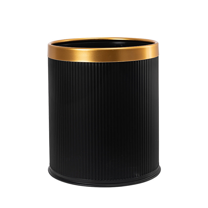 Uncovered Large Capacity Trash Can with Thickened Design for Home Kitchen