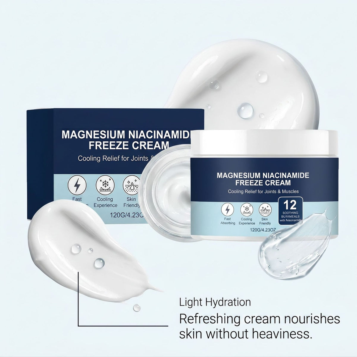 Cooling Moisturizing Body Cream - 120g
