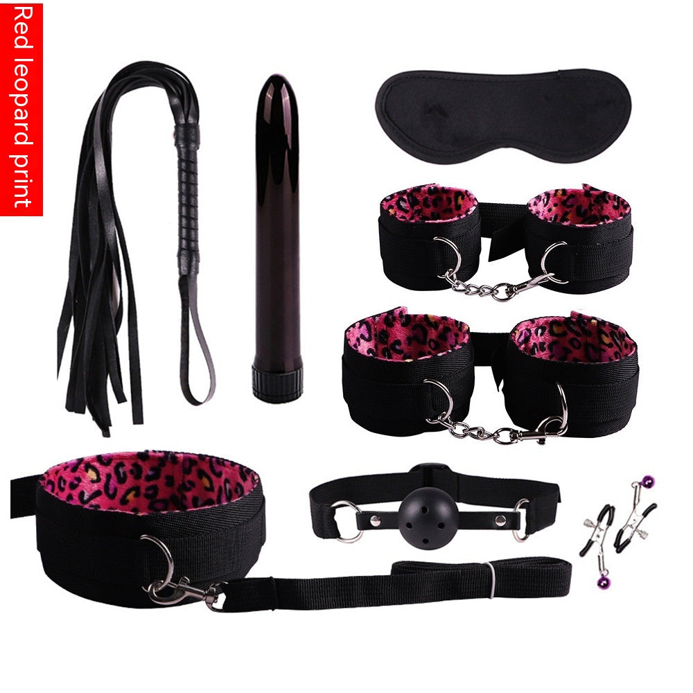 Adult Bondage Nylon Leather Suit Set - Multiple Variants