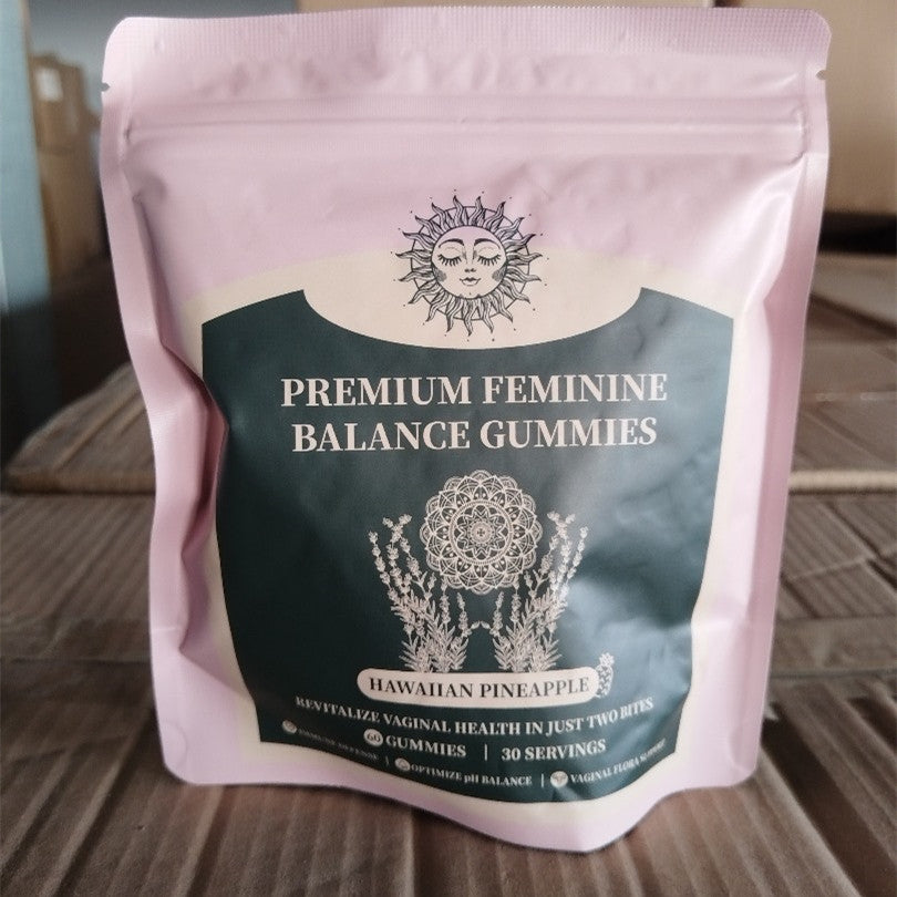 Feminine Balance Gummies - Pineapple Flavor, 60 Count