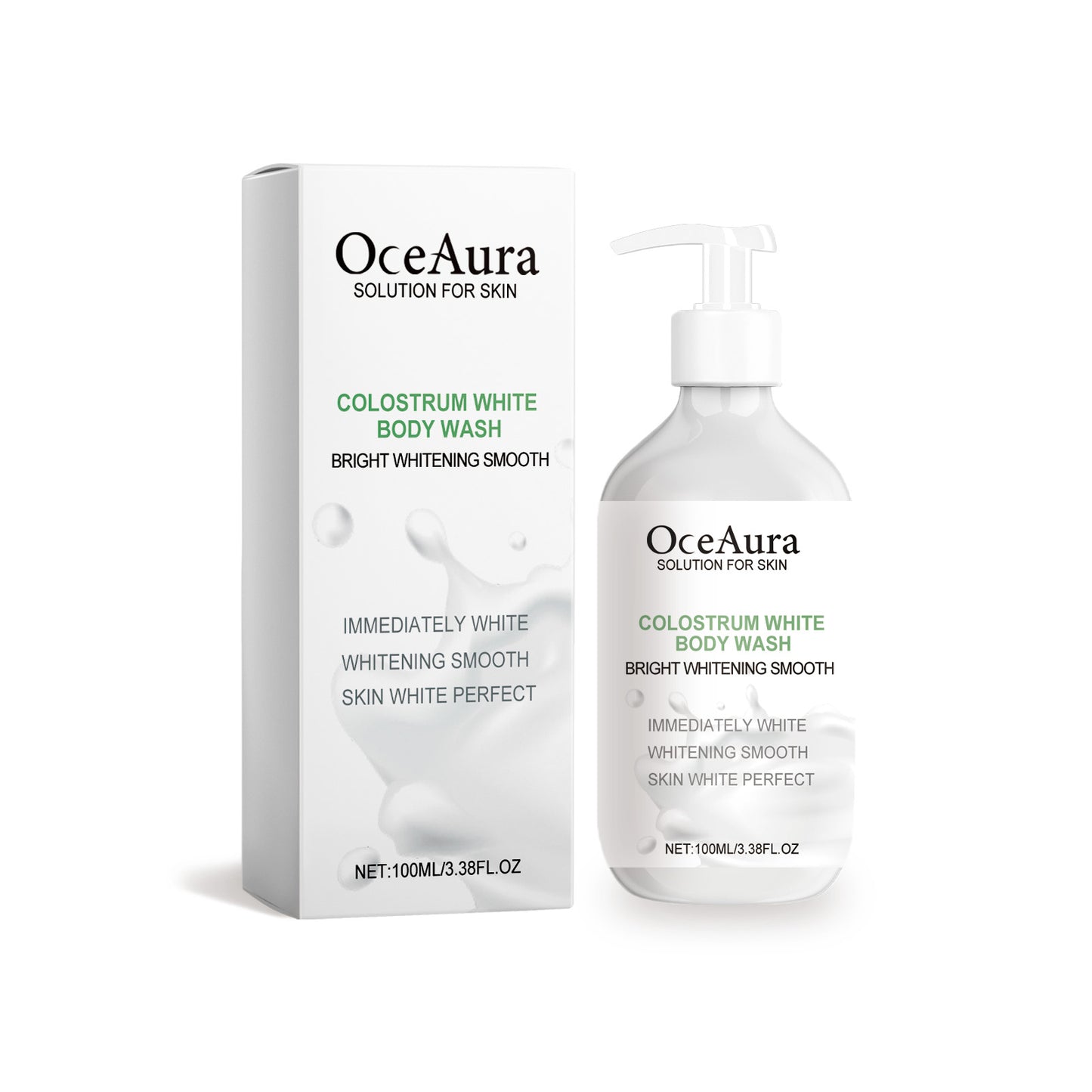 Brightening Body Wash - Exfoliating & Hydrating Skin Cleanser, 100ml