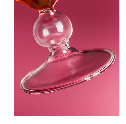 Heart-Shaped Glass Cocktail Cup - Japanese Style Heart-Shaped Wine Goblet