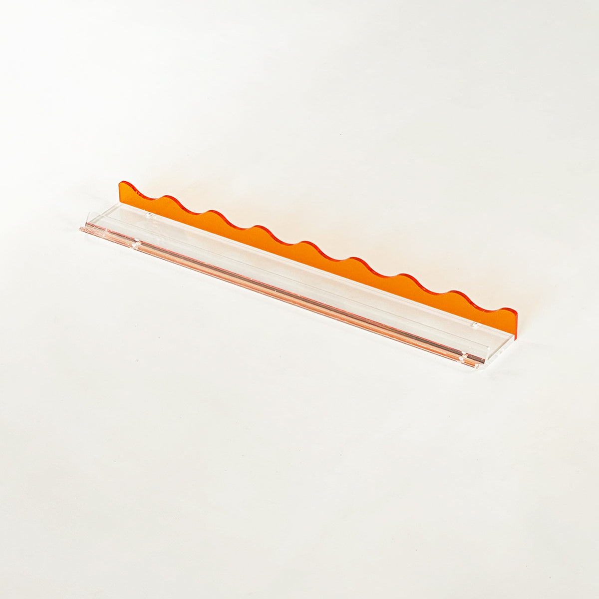 Acrylic Mahjong Ruler - Tile Pusher for Mahjong Games, 17.5 Inch