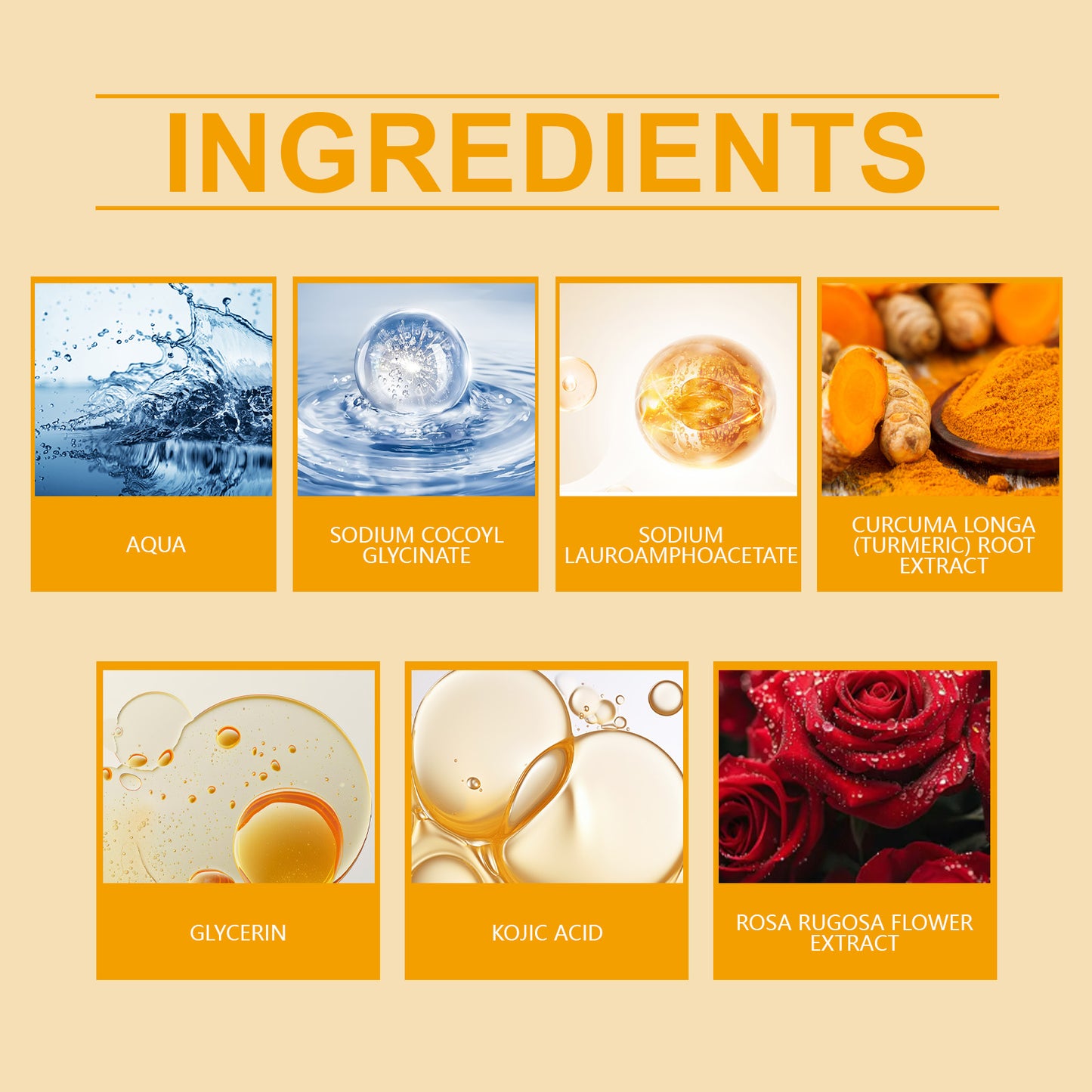 Turmeric Facial Cleanser with Brush - Anti-Acne & Deep Pore Cleansing 100ml