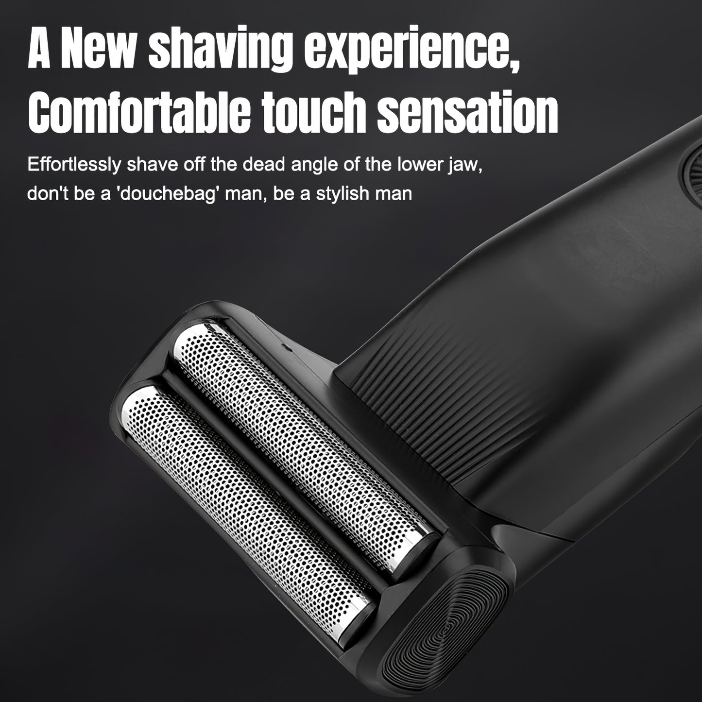 3-in-1 Rechargeable Beard Trimmer & Grooming Kit - Face, Nose & Ear Hair