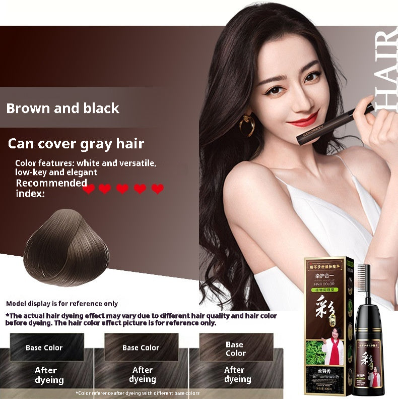 Hair Dye Color Cream for Covering White Hair - 400ml