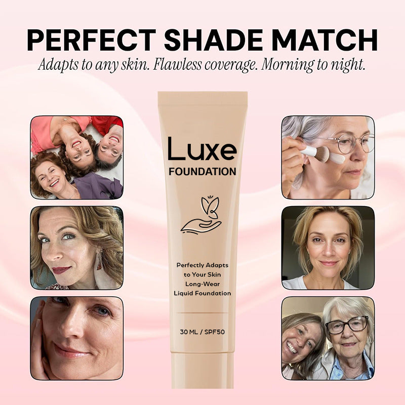 Color-Changing Foundation Liquid - Thermochromic Face Makeup 30ml
