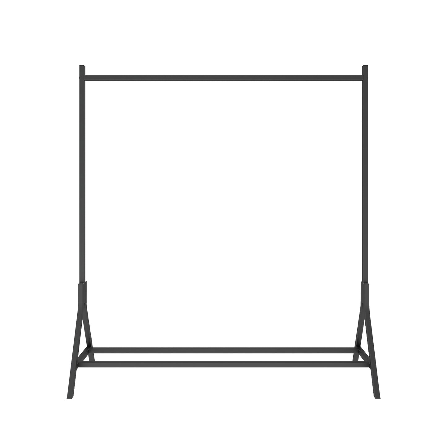 Freestanding Garment Rack - Multi-functional Black Clothing Hanger