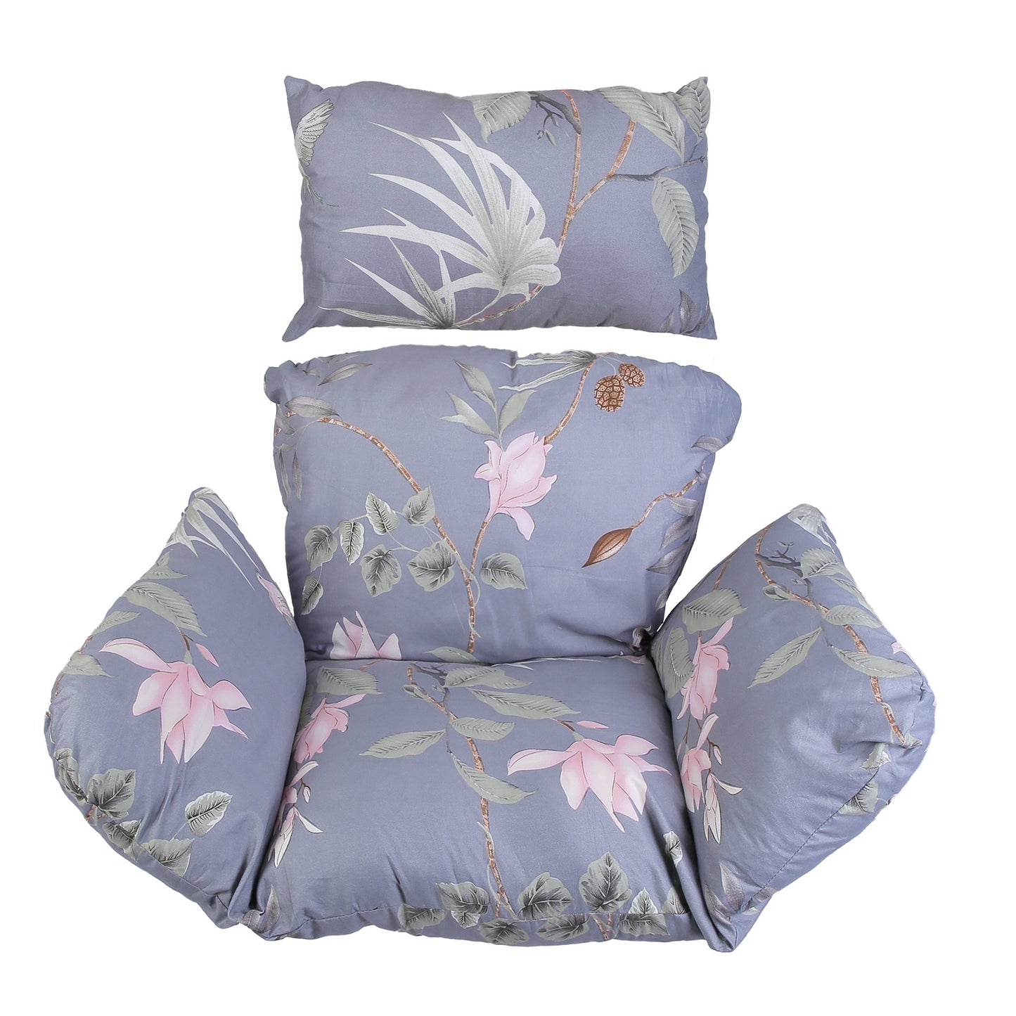 Thick Soft Egg Chair Cushion with Headrest for Hanging Chairs