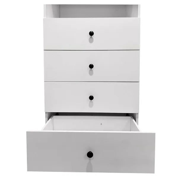Livelylodge Modular Wardrobe Closet - Freestanding White With