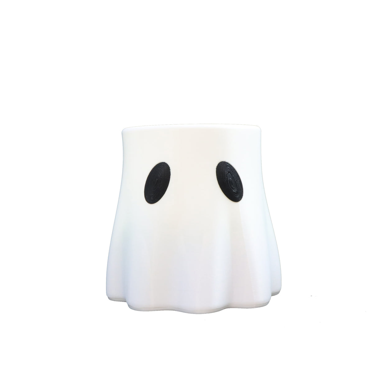 Ghost Flower Pot Garden Decor - Small & Large Plastic 3D Printed Planters