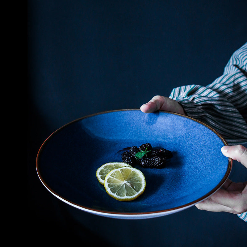 Ceramic Retro Western Tableware Set - Bowls, Plates & Serveware