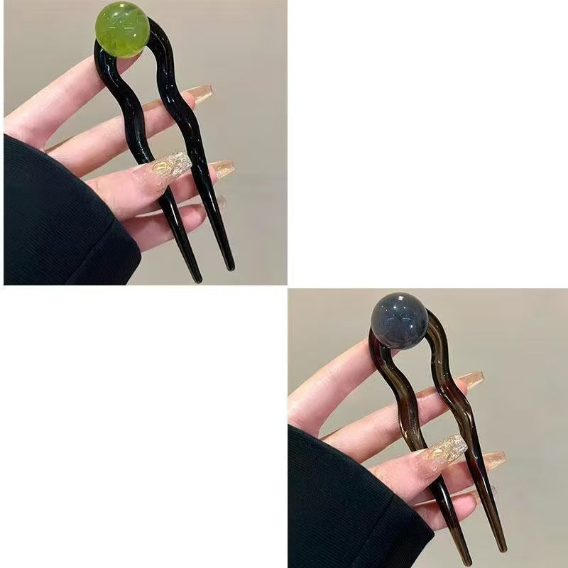 Retro U-Shaped Hair Pin Barrettes - Simple Hair Accessories