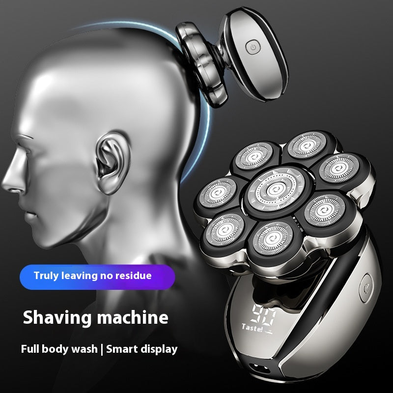 Rechargeable Electric Hair Clipper with LED Display