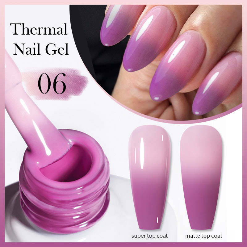 Color Changing UV Nail Polish Kit with Gradient Effects - Multiple Colors