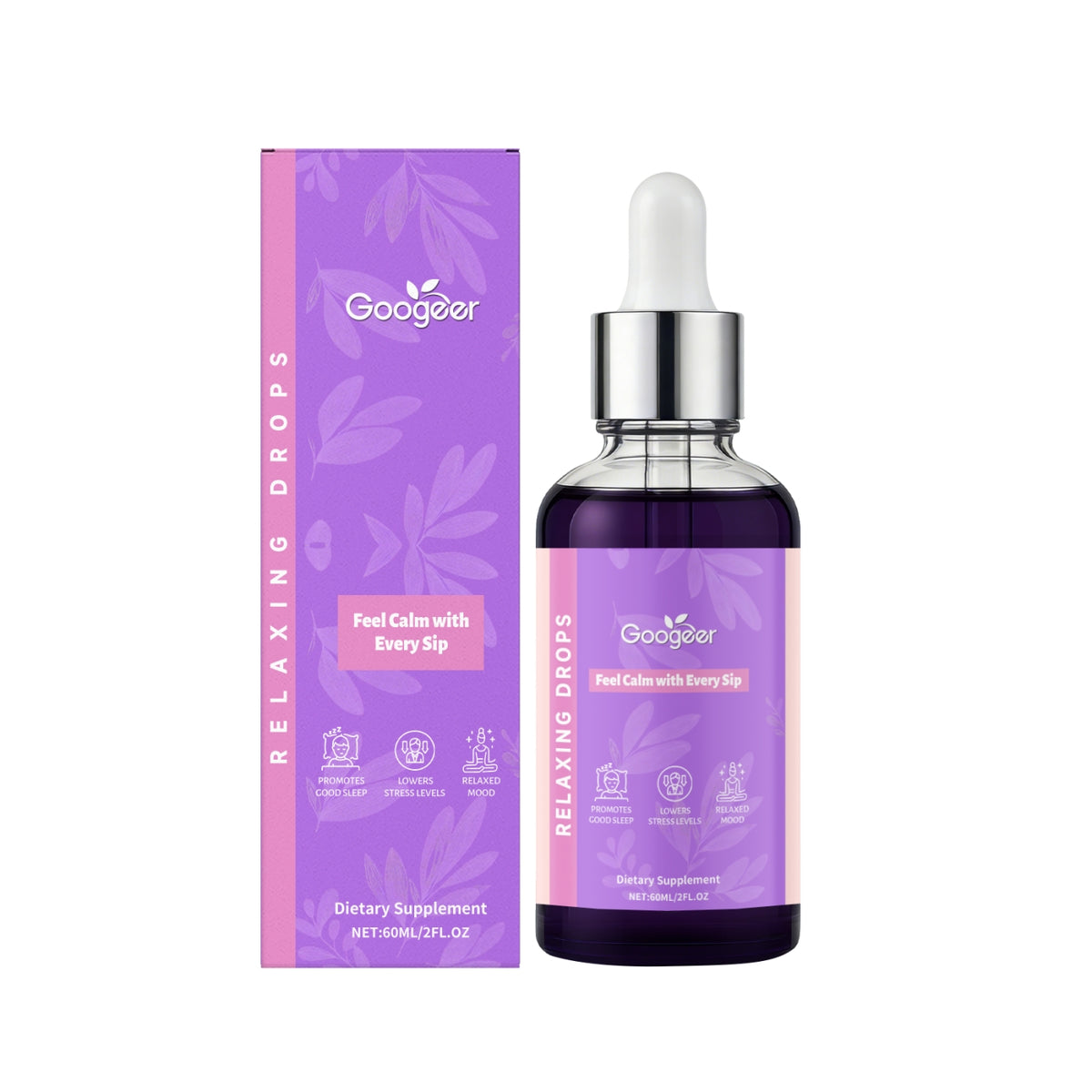 Relaxing Herbal Health Support Drops – 60ml