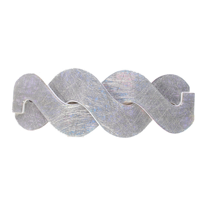 Women's Acrylic Bow Hairpin - Retro Geometric Design