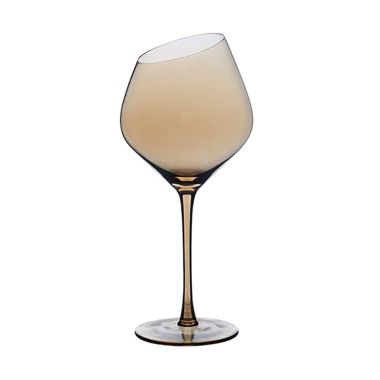 Beveled Crystal Wine Glass Set - Red, Champagne & Big Belly Styles