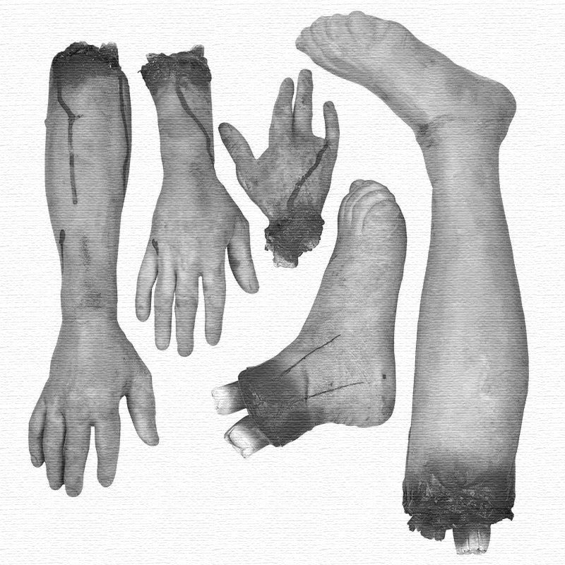 Halloween Horror Hand Decoration Props - Haunted House Party Decor
