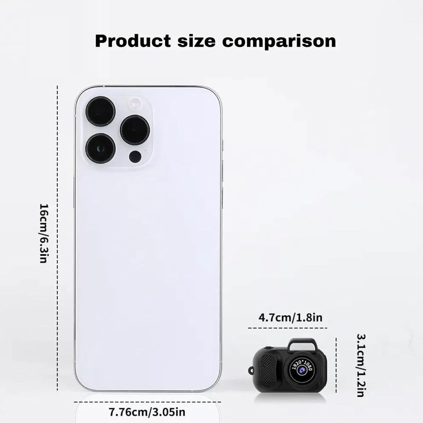 Mini Camera Set for Surveillance and Recording - Compact, Portable