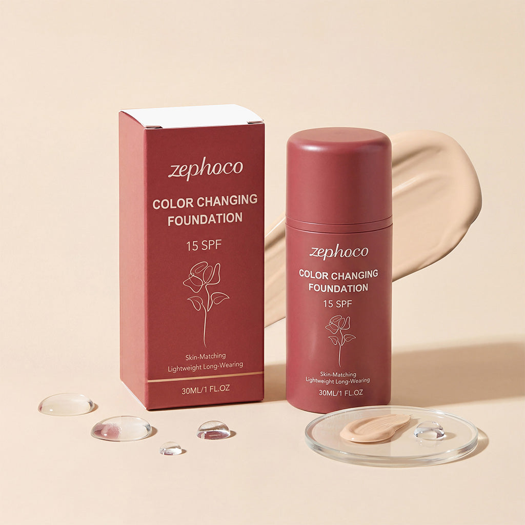 Temperature-changing Sunscreen Foundation