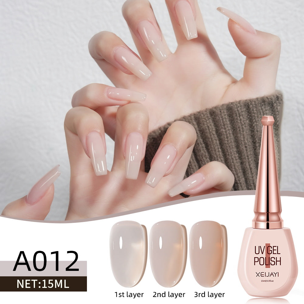 Transparent Jelly Ice Suit for Nail Art - Multiple Colors & Variants