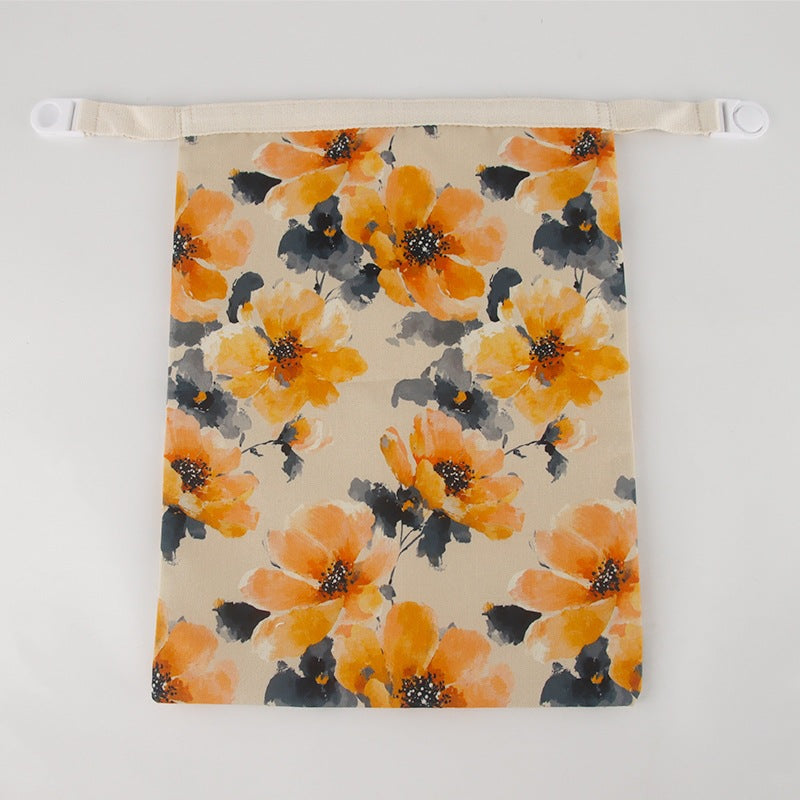 Reusable Beeswax Bread Bag Double Layer Eco-Friendly Storage Bag