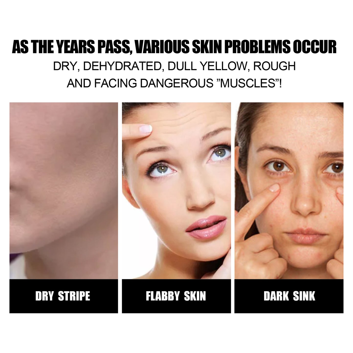 Instant Face Firming & Lifting Serum - Wrinkle Reducing & Brightening