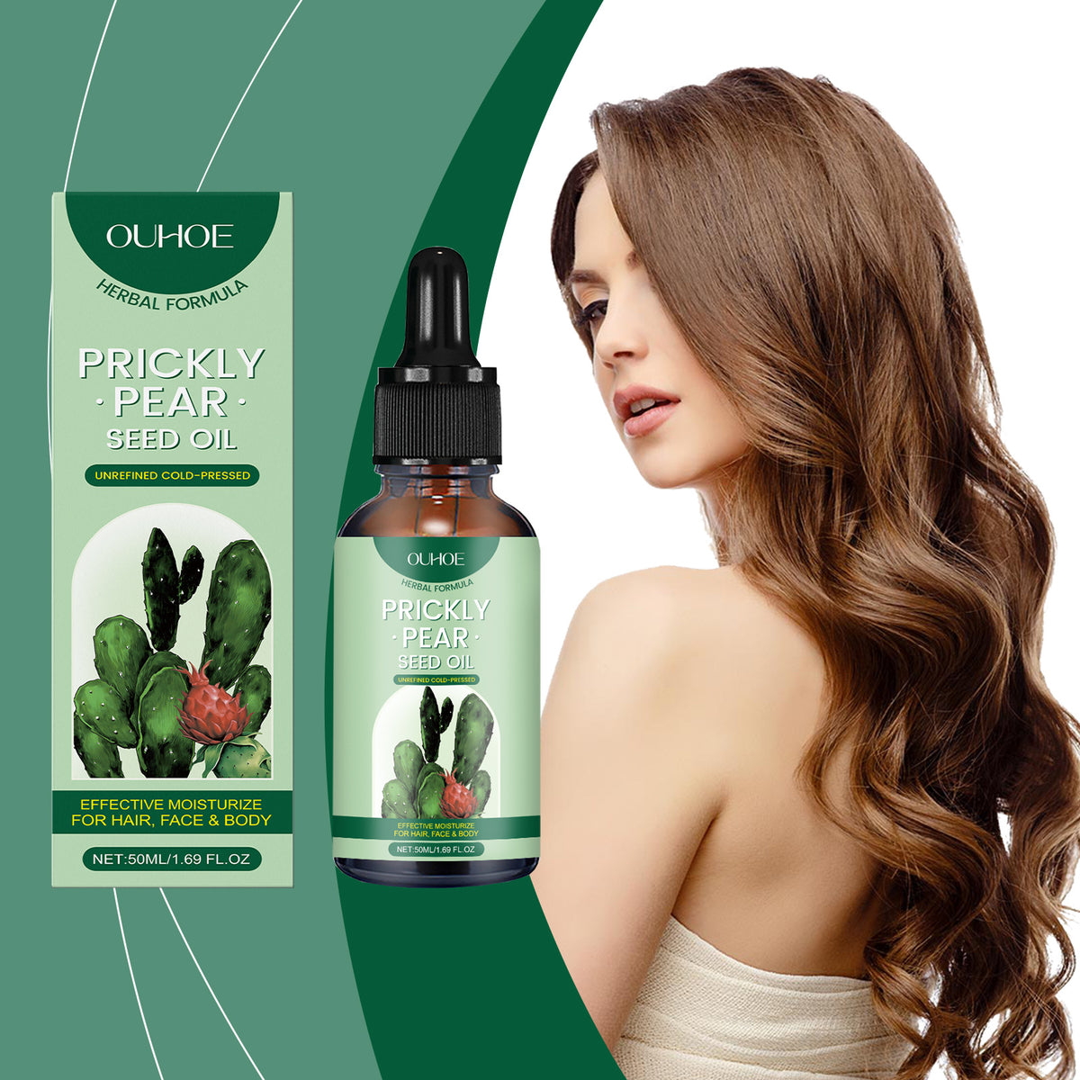 Cactus Plant Body Massage Essential Oil 50ml