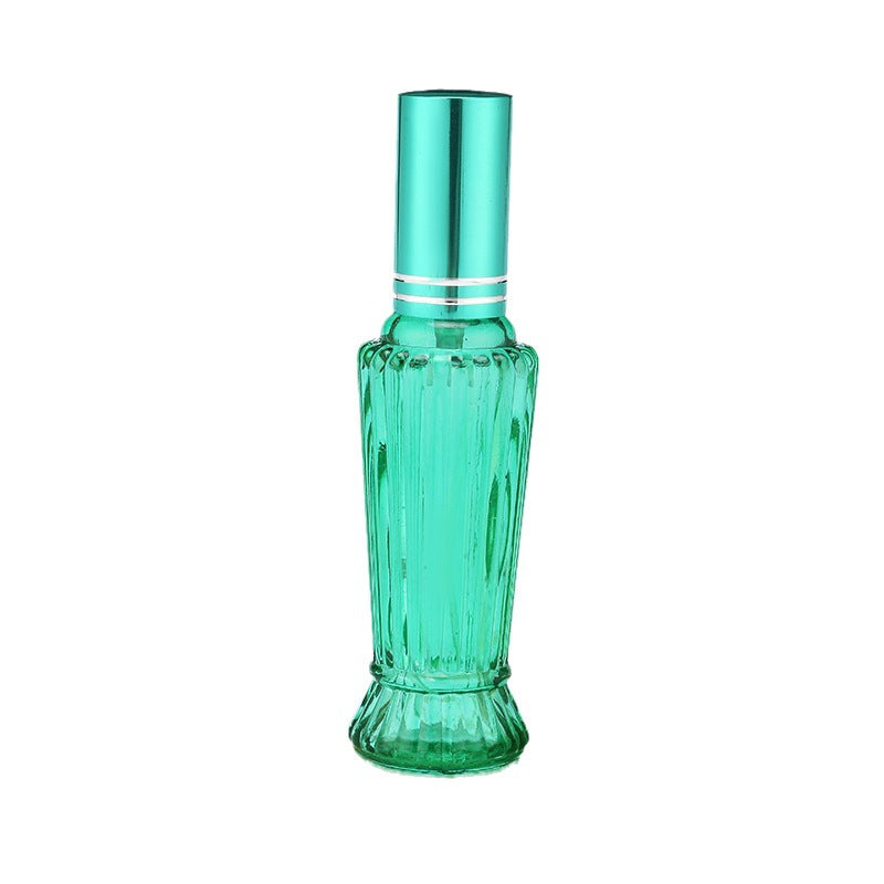 Decorative Glass Perfume Spray Bottles with Fire Extinguisher Design - 15ml Color Variants