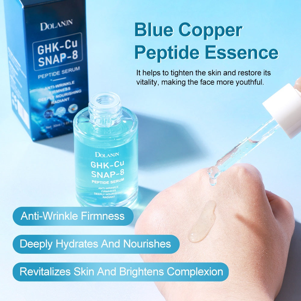 Cross-Border Blue Copper Peptide Anti-Aging Essence, Multi-Peptide