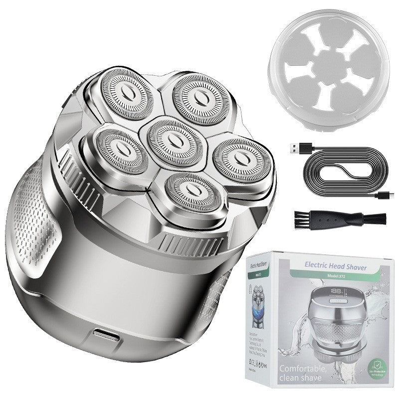 6D Magnetic Hair Clipper with USB Charging