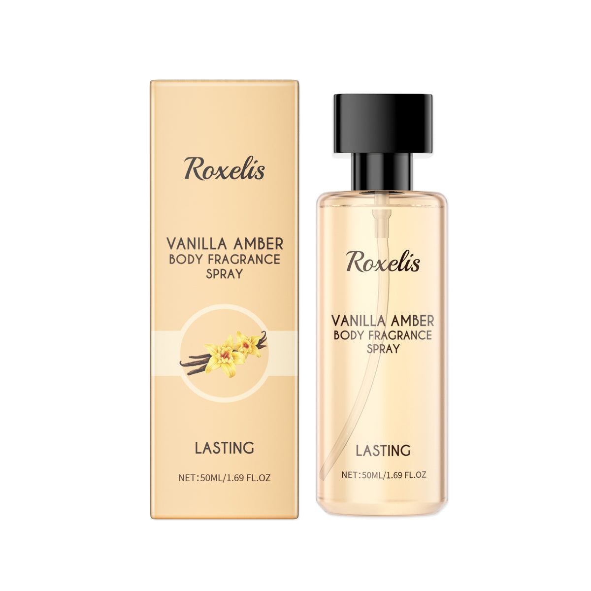 Vanilla Amber Body Fragrance Spray 50ml