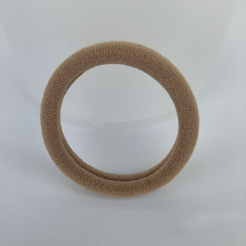 Bulk Veggie Ring Head Rope - Natural Knitted Hair Accessory - Multiple Colors