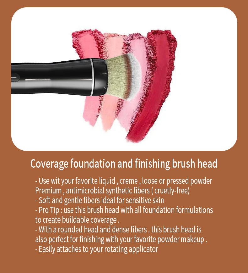 Electrical 360 Rotating Makeup Brush - Personal Care Appliance