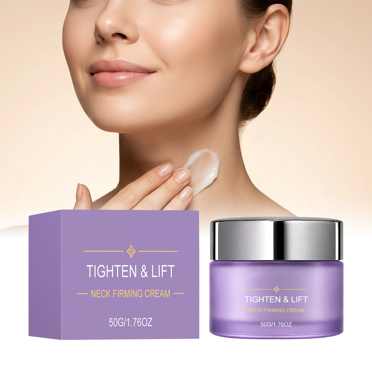 Moisturizing Neck Cream Gently Cares For Skin And Is Easily Absorbed
