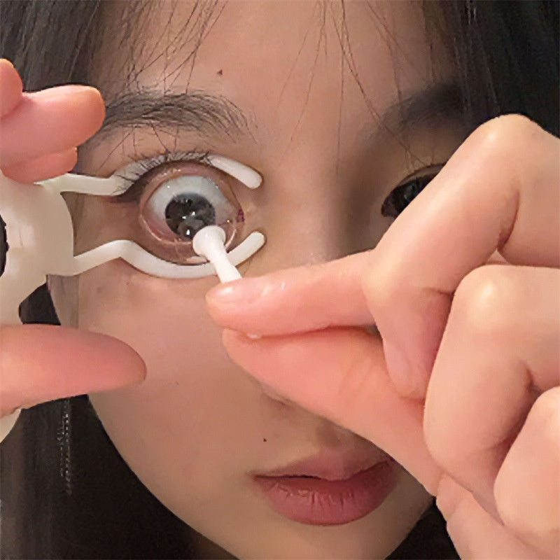 Portable Big Eye Contact Lens Clip Aid for Comfortable Wearing