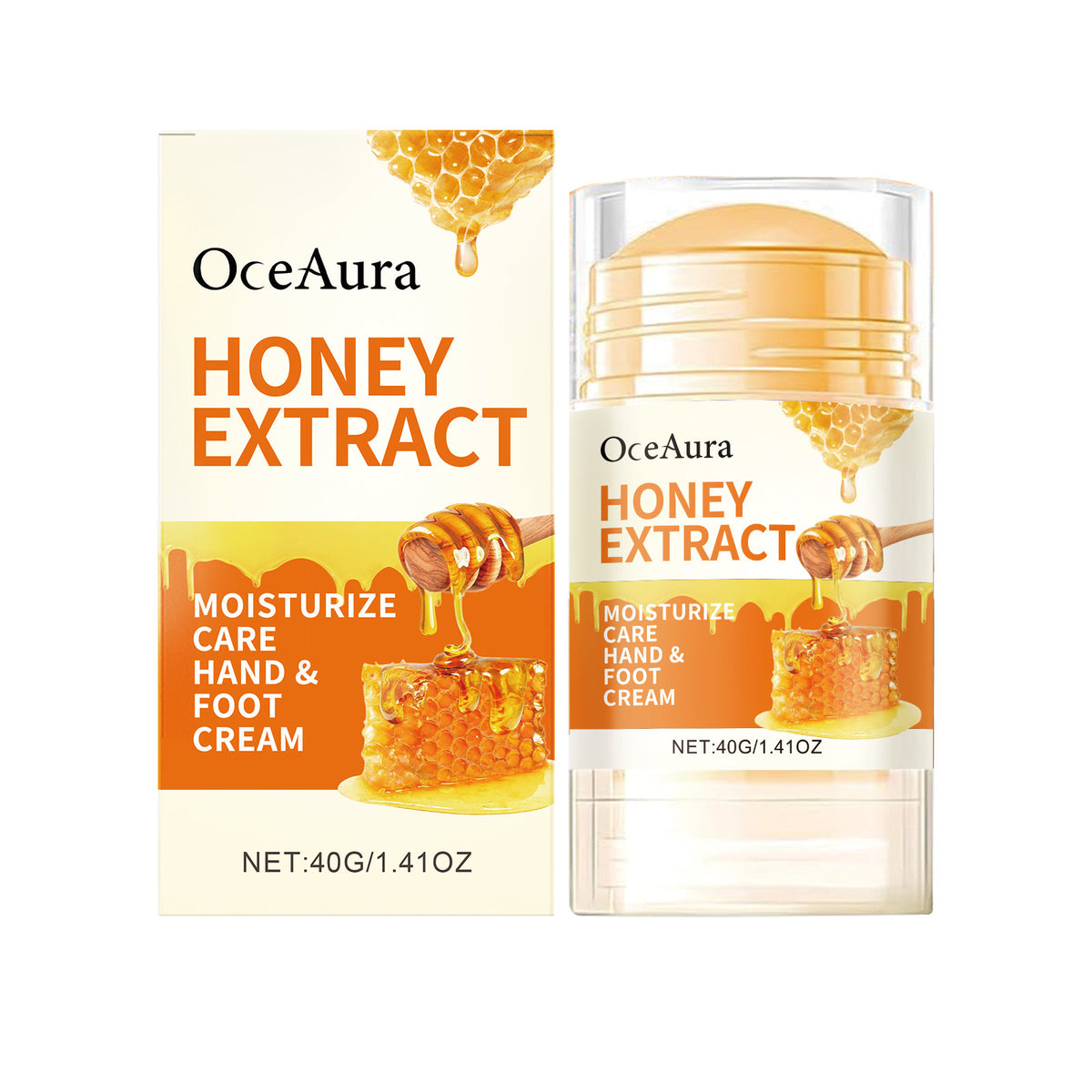 OCEAURA Honey Moisturizing Care Stick Nourishing Heel Elbow Knee Cream