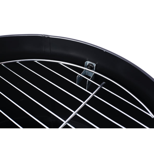 16-Inch Charcoal Smoker Grill - Portable Outdoor Cooking