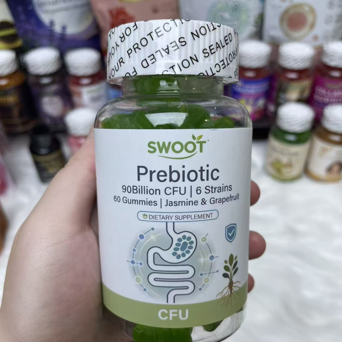 Probiotic Gummies - 60 Tablets, Room Temperature Storage