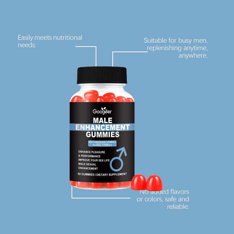 Mens Vitality Gummies - 60 Count