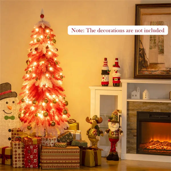5ft Strawberry Shortcake Christmas Tree - 100 Warm White LEDs
